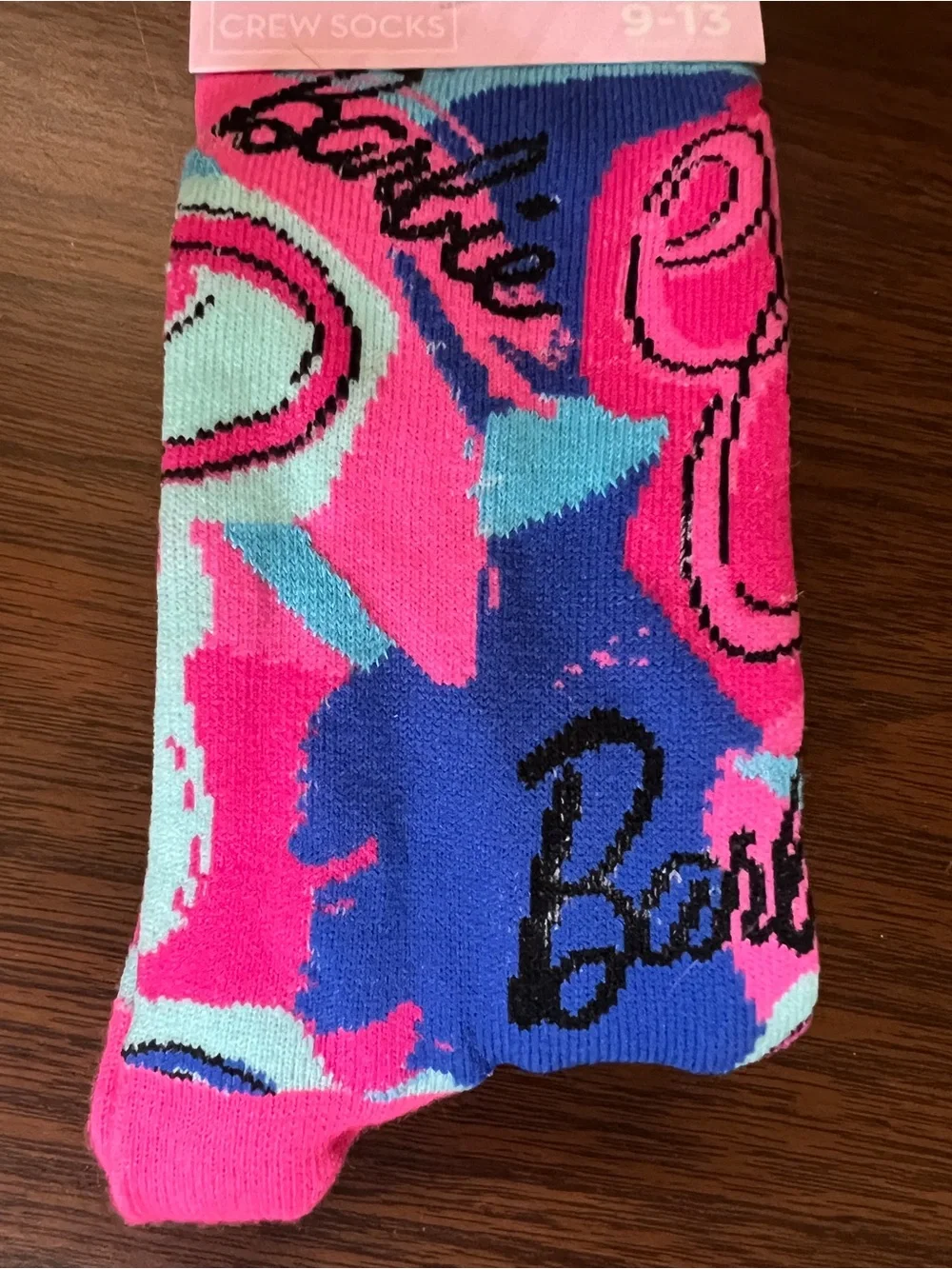 NWT-Barbie Mattel Socks - Size 9-13
